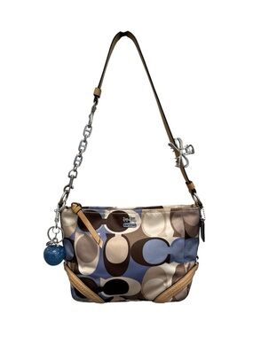 Coach Y2K Baguette shoulder bag multi-colored "Scarf Print".